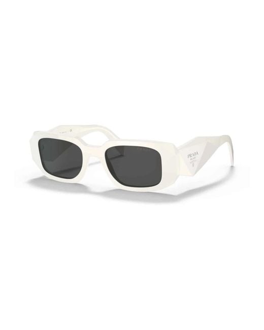 Prada White Sunglasses