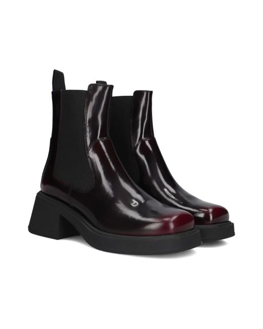Vagabond Heeled Boots in het Black