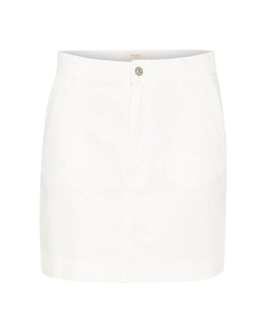 Part Two White Short Skirts