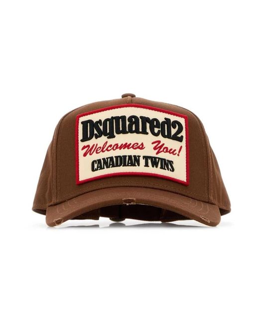 DSquared² Brown Hats & Caps for men