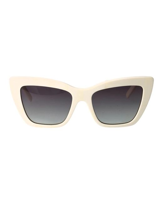 Karl Lagerfeld Metallic Sunglasses