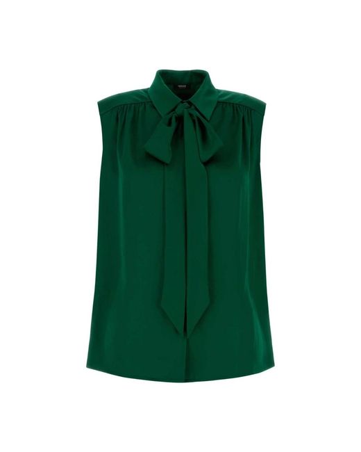 Versace Green Blouses