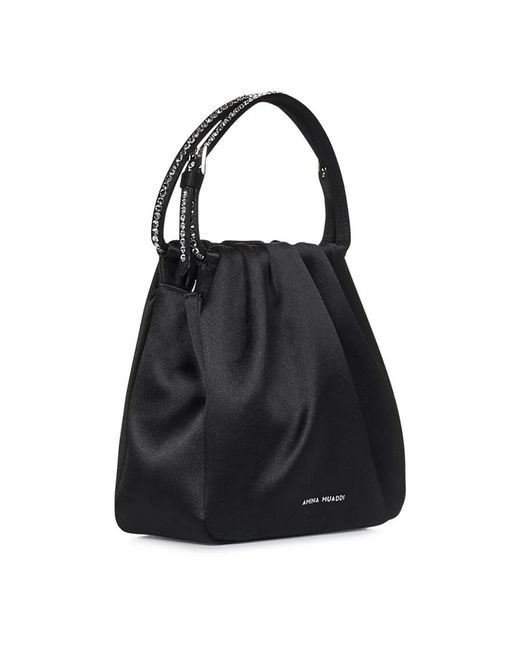 AMINA MUADDI Black Handbags