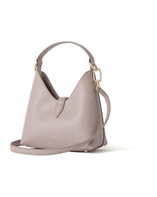 Furla Gray Handbags