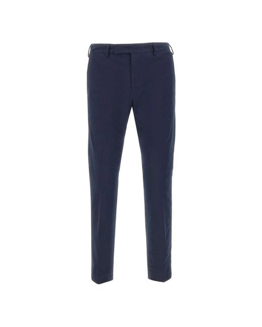PT Torino Slim-Fit Trousers in het Blue voor heren