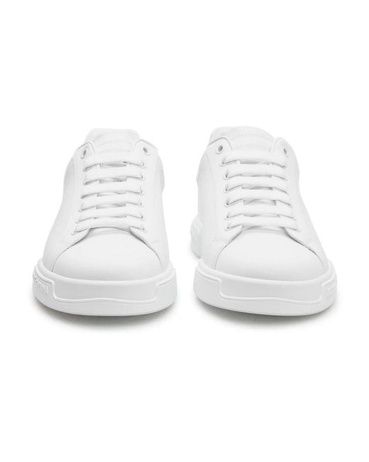 Dolce & Gabbana White Sneakers for men