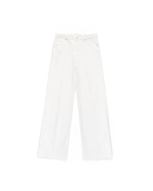 Wide Trousers Nine:inthe:morning de color White