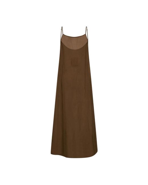Uma Wang Brown Midi Dresses