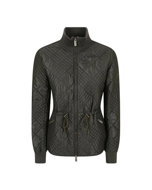 Burberry Black Bomber Jackets