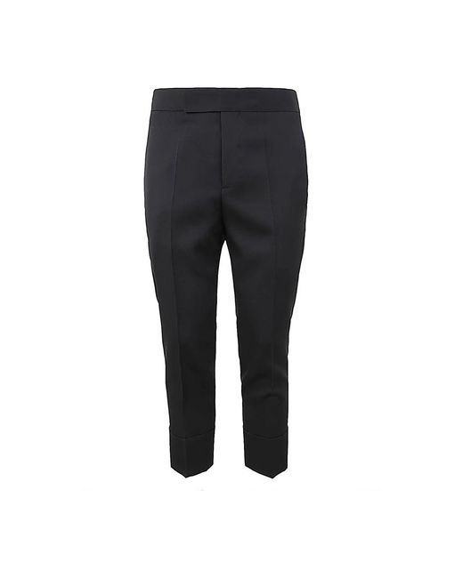 SAPIO Cropped Trousers in het Black voor heren