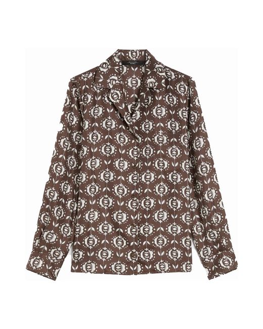 Weekend by Maxmara Brown Shirts