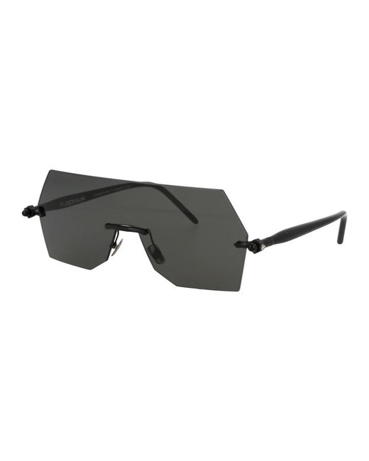 Kuboraum Black Stylische sonnenbrille maske p90