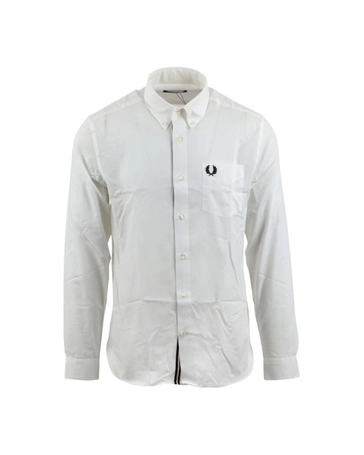 Fred Perry Gray Casual Shirts for men