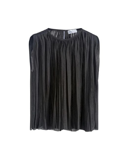 Roberto Collina Black Sleeveless Tops