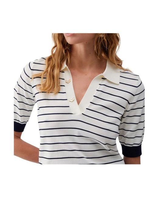 Liu Jo Blue V-Neck Knitwear