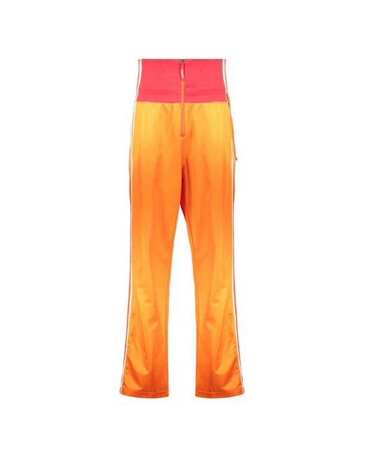 DIESEL Orange Wide Trousers for men