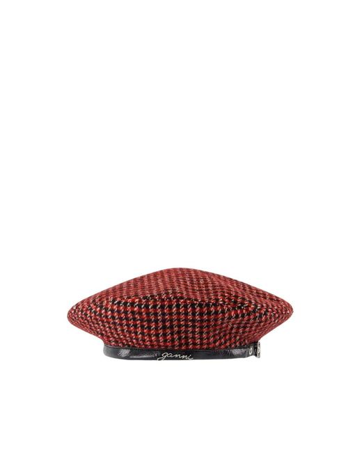Hats di Ganni in Red