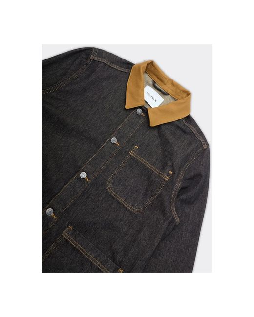 Les Deux Denim Jackets in het Black voor heren