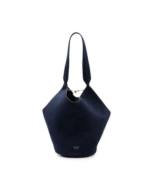 Khaite Blue Shopping Bags
