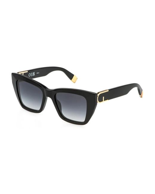 Furla Black Moderne Frauensonnenbrille