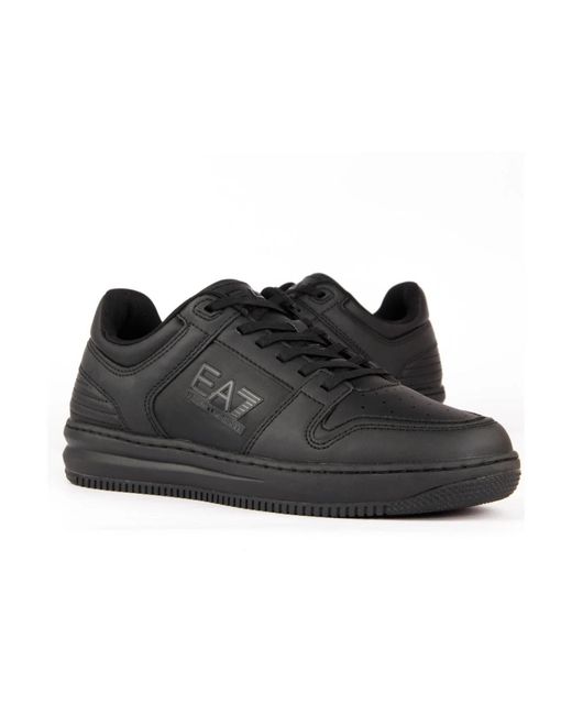EA7 Originele Herensneakers in het Black voor heren