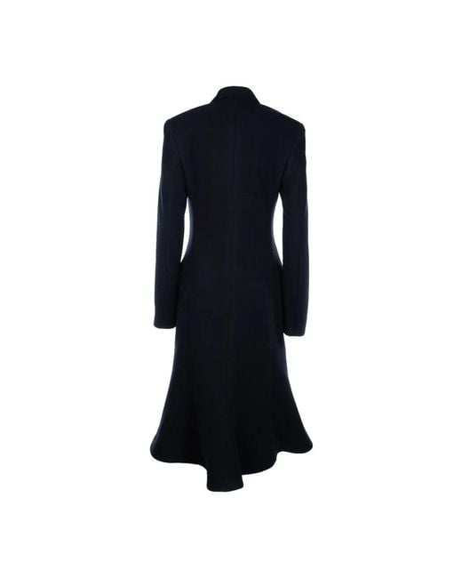 Balenciaga Black Double-Breasted Coats