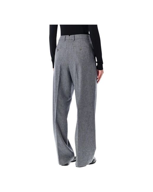 AMI Broeken ,Grijs ,Wol Formal Pant in het Gray