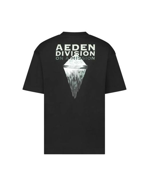 Aeden Black T-Shirts for men