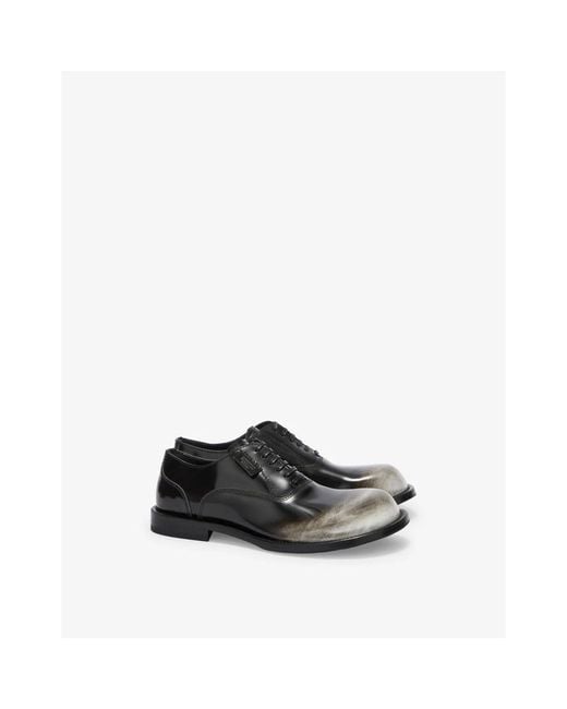 Moschino Black Laced Shoes for men