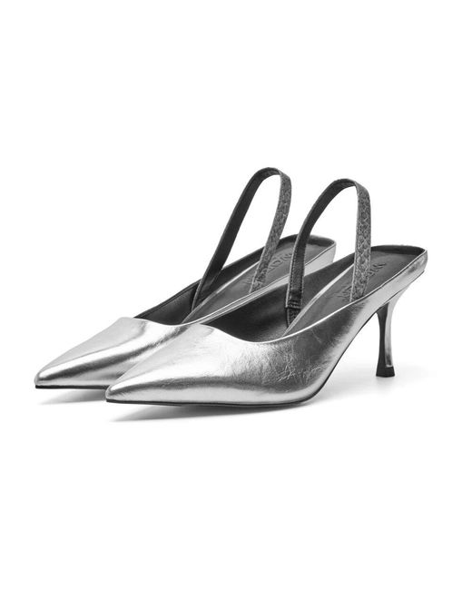 Woden Gray Sophie Metallic