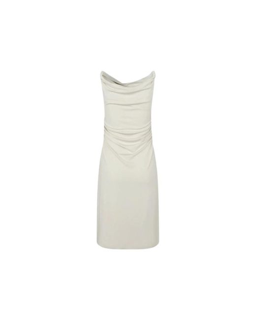 Midi Dresses Samsøe & Samsøe en coloris White