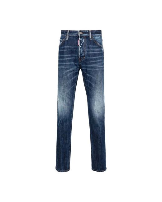 DSquared² Blue Slim-Fit Jeans for men