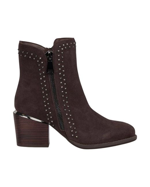 Alma En Pena. Brown Cowboy & Biker Boots