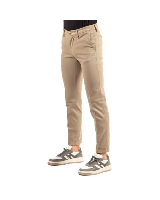 Re-hash Natural Slim-Fit Trousers for men