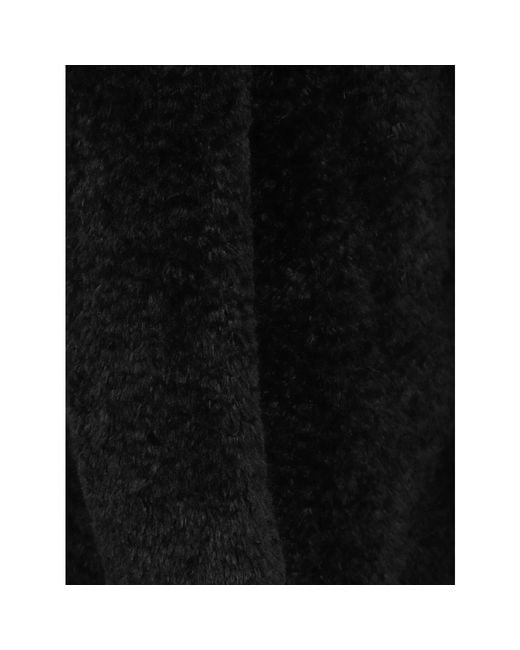 Herno Black Faux Fur & Shearling Jackets