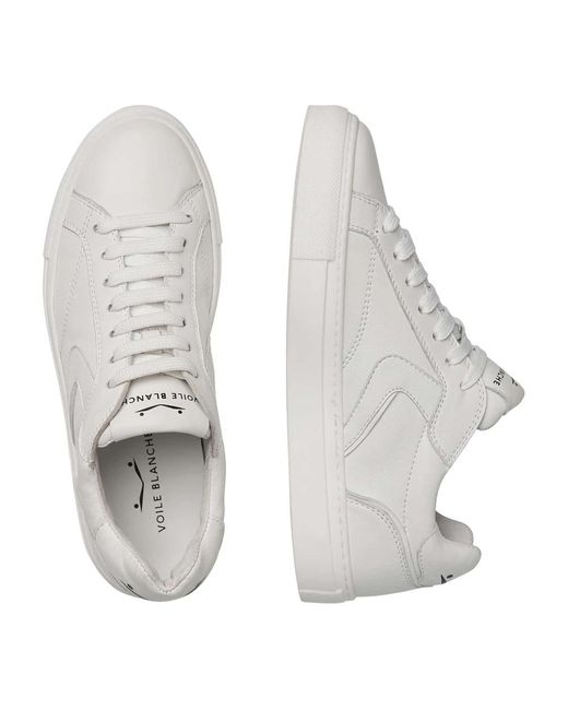 Voile Blanche White Sneakers capri