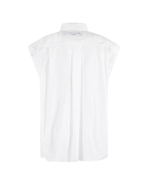 Erika Cavallini Semi Couture White Shirts