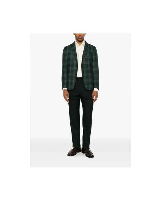 Tagliatore Green Blazers for men