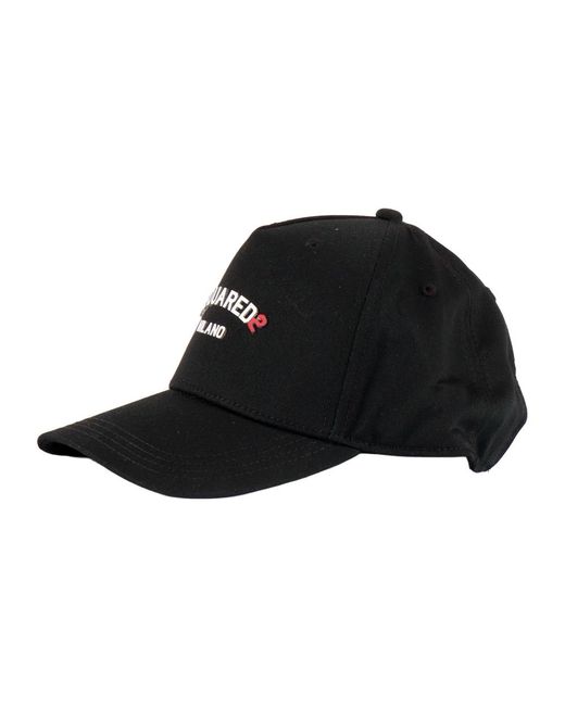 DSquared² D2 F270 U Cap in het Black