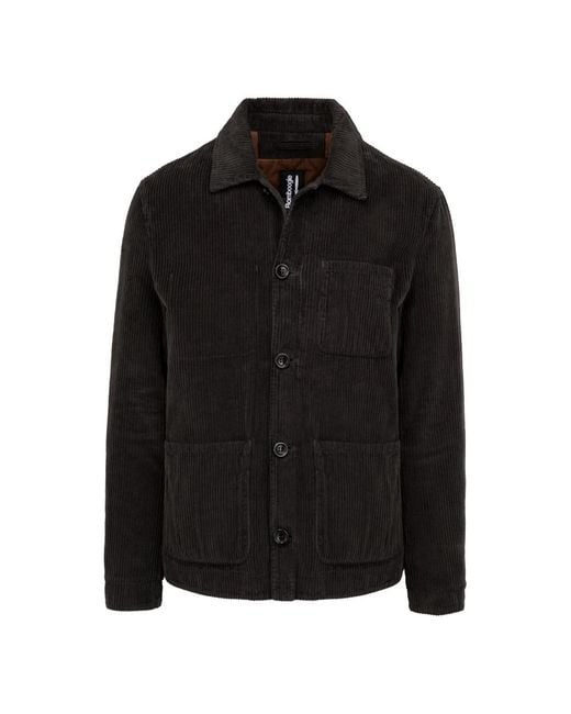 Bomboogie Corduroy Jas in het Black voor heren