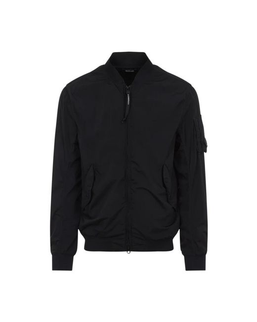 Bomber Jackets di C P Company in Black da Uomo