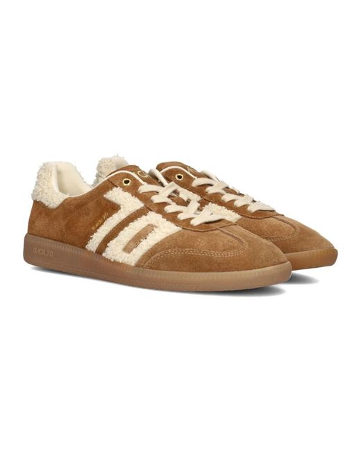 Back70 Brown Cloud Suede Damen Sneakers