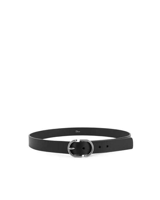 Dior Cd Ledergürtel in Black für Herren