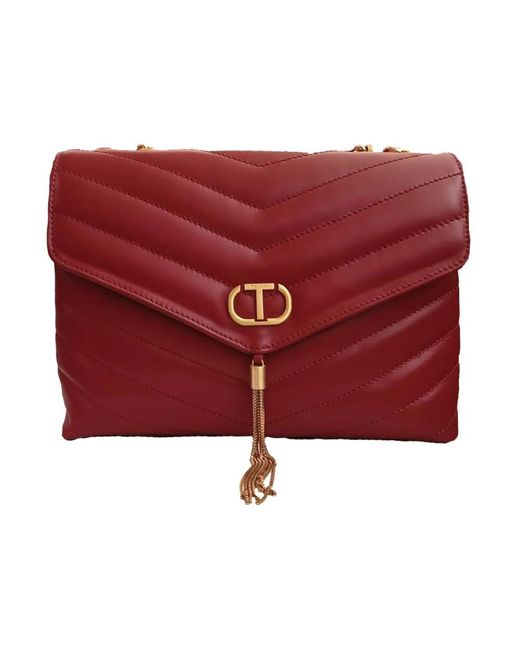 Twin Set Red Shoulder Bags
