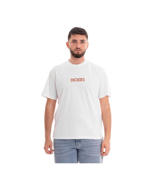 Dickies Kurzarm patrick springs t-shirt in White für Herren