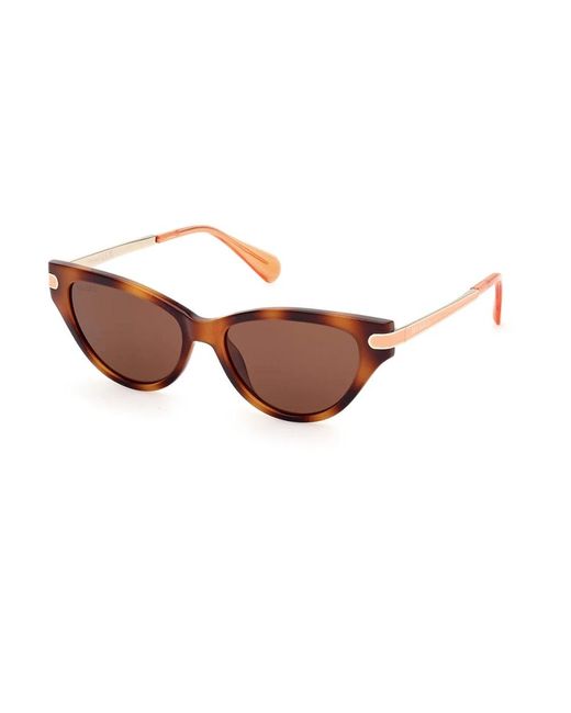 MAX&Co. Brown Stylische sonnenbrille für frauen