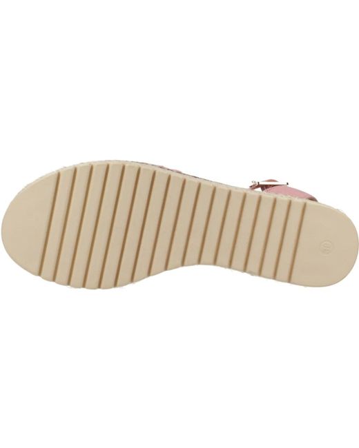 MTNG Pink Flache sandalen