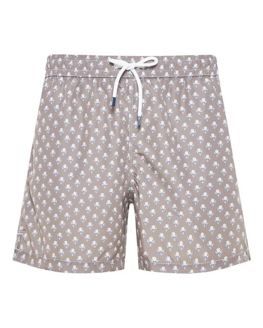 Fedeli Blue Beachwear for men