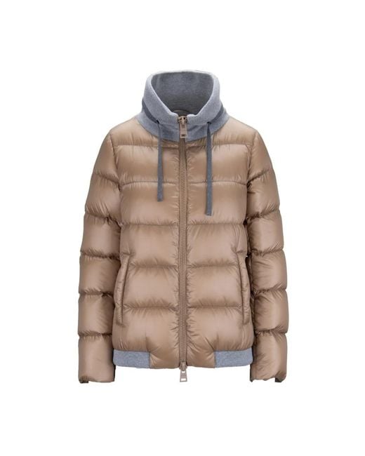 Down Jackets Herno en coloris Brown