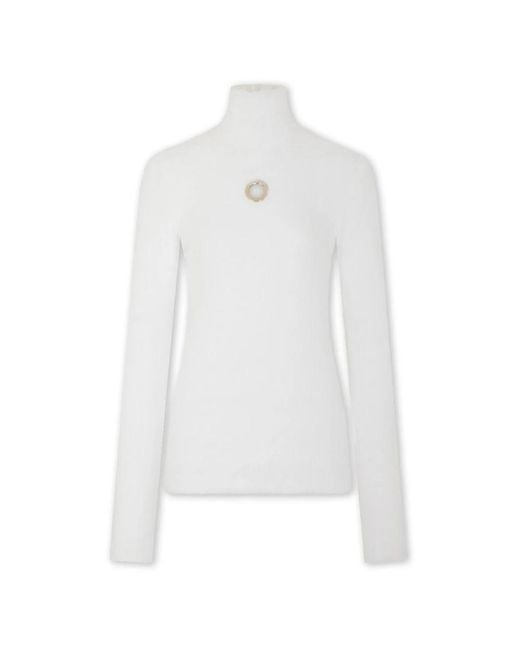 Turtlenecks Rabanne de color White